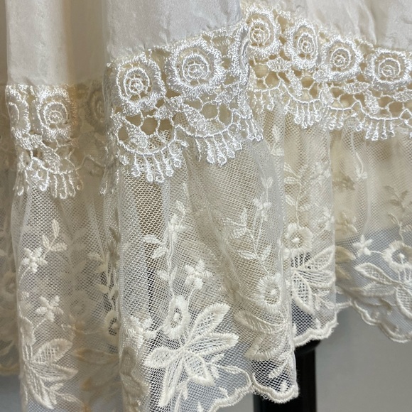 Boho Feminine Lace Top New Sz XL - Picture 8 of 8